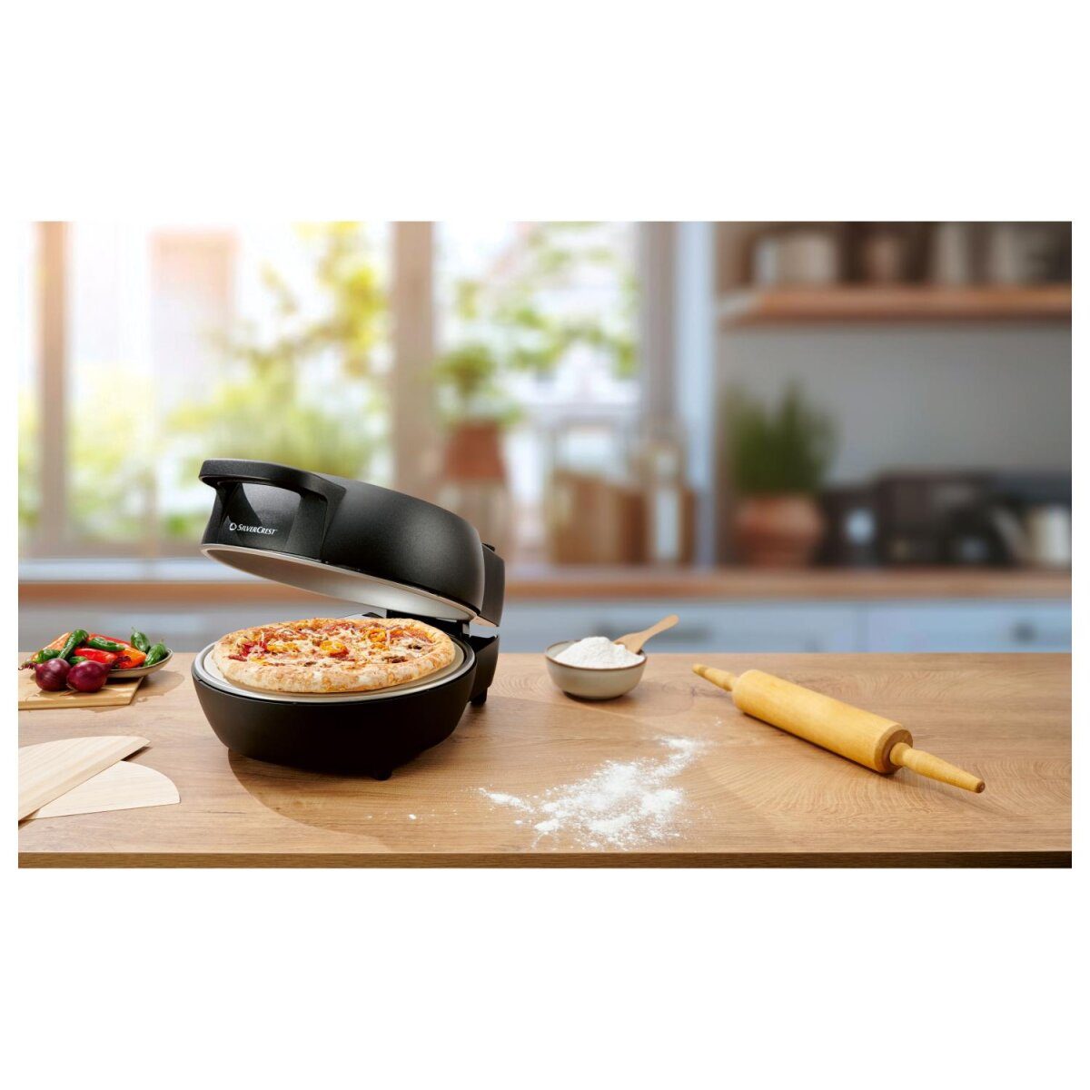 SILVERCREST® KITCHEN TOOLS Hochtemperatur-Pizzaofen SPOH 1200 B1