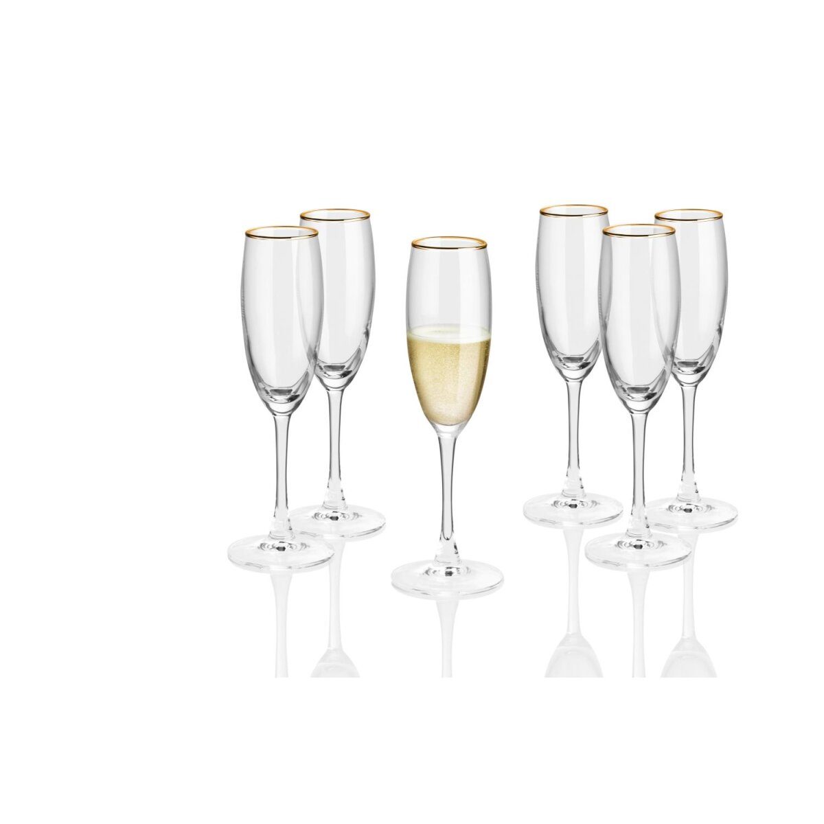 LIVARNO home water/champagne/white wine/red wine glasses, set of 6