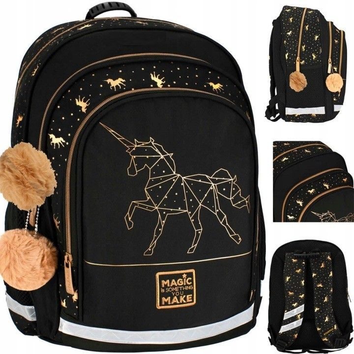 Schulranzen Rucksack Rucksack Schulranzen Einhorn 3D
