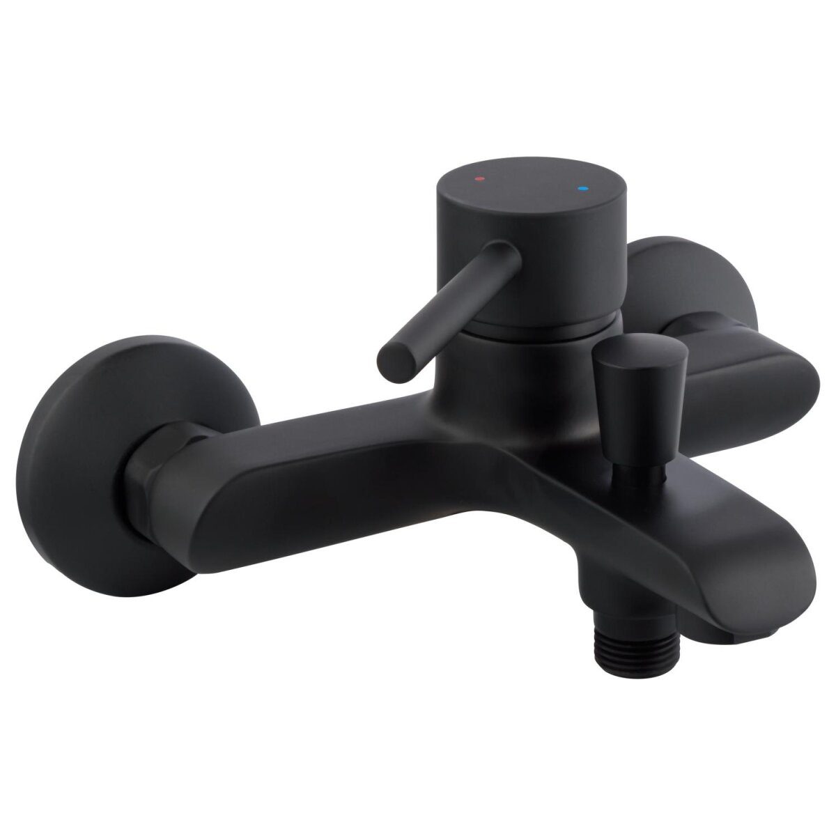 LIVARNO® Badezimmer-Armatur, Badewannenarmatur, schwarz