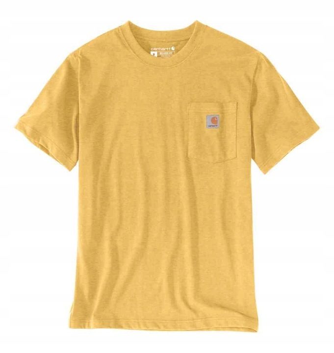 Carhartt Herren T-Shirt Workwear Arbeit Kurzarm Shirt Heavyweight Pocket Carbon