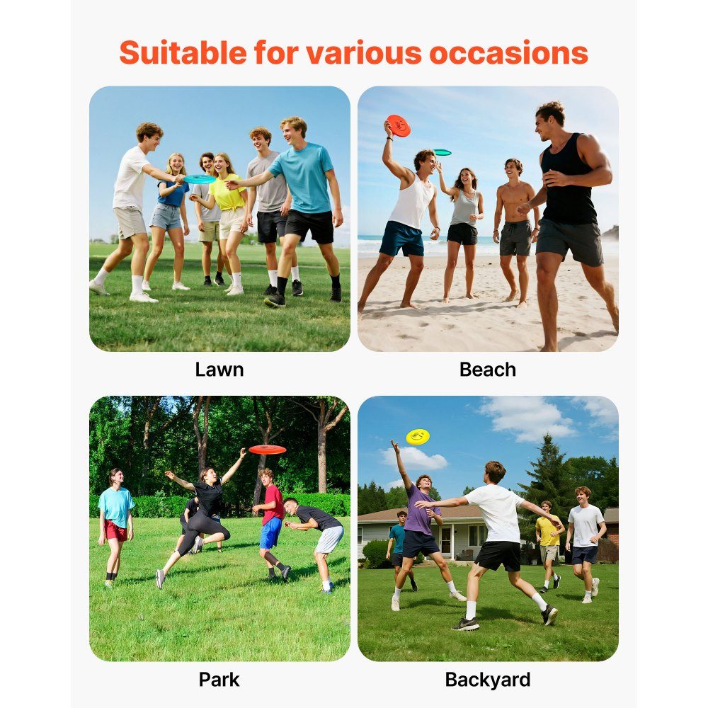 Disgolf Set Disc Golf Discs (12+1) for Beginners, Starter Set, with Putter, Middle Class, Driver, Includes Mini Marker, Portable Backpack, for Garden, Lawn, Beach and Outdoor Park