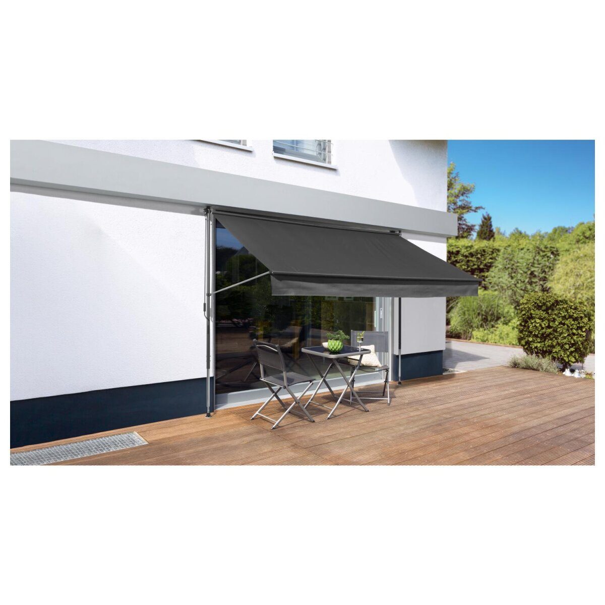 LIVARNO Home clamp awning 300 x 150, anthracite good