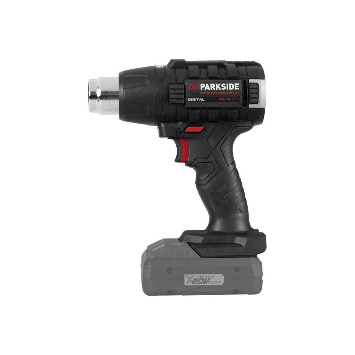 PARKSIDE PERFORMANCE® 20 V Akku-Heißluftgebläse PPHLGA 20-Li B3, ohne Akku und Ladegerät
