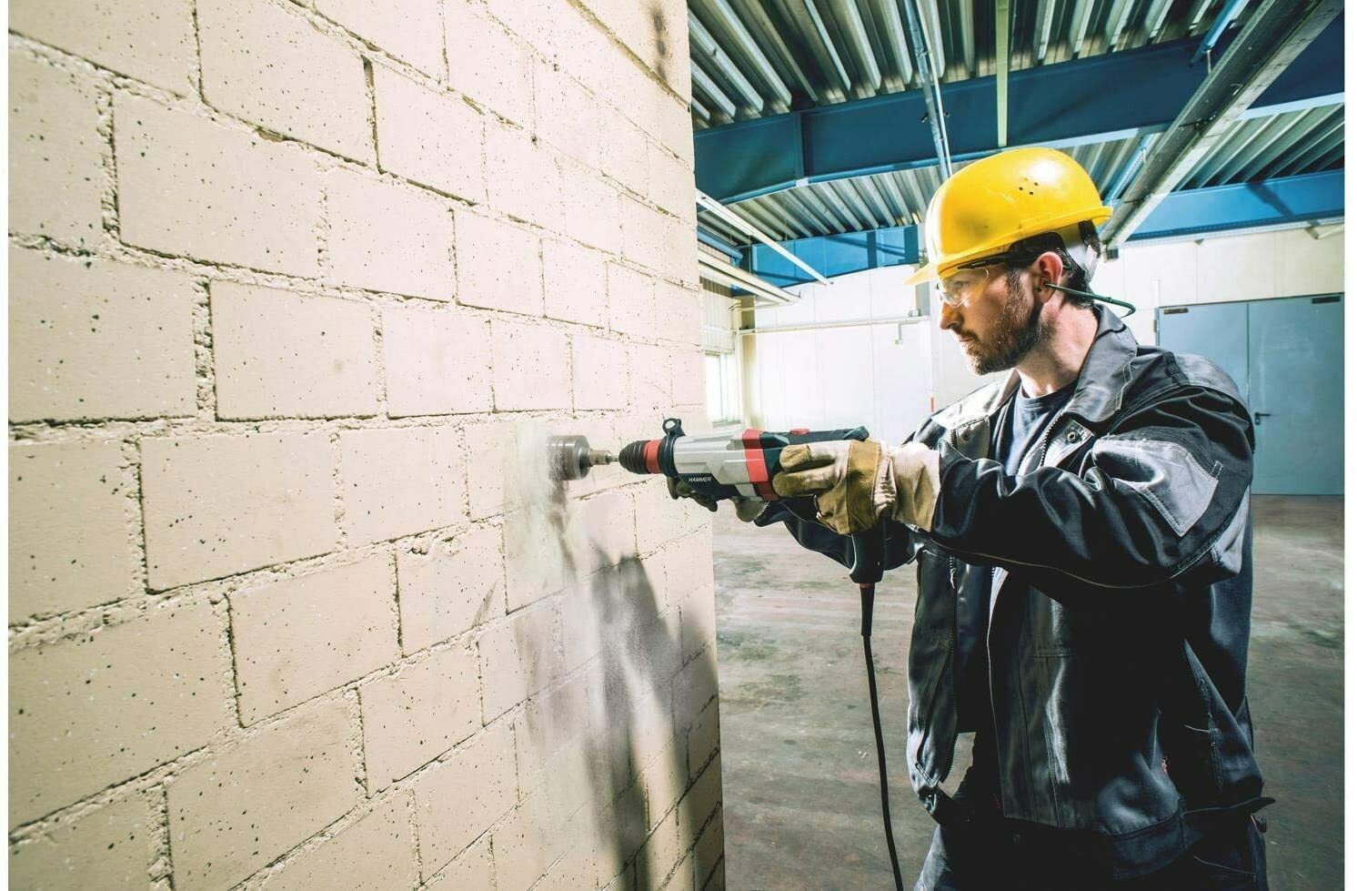 Metabo Multihammer UHE 2660-2 Quick Set Extrem robust für den harten Dauereinsatz – inklusive SDS-plus Bohrer-/Meißelset (10-teilig) und Koffer