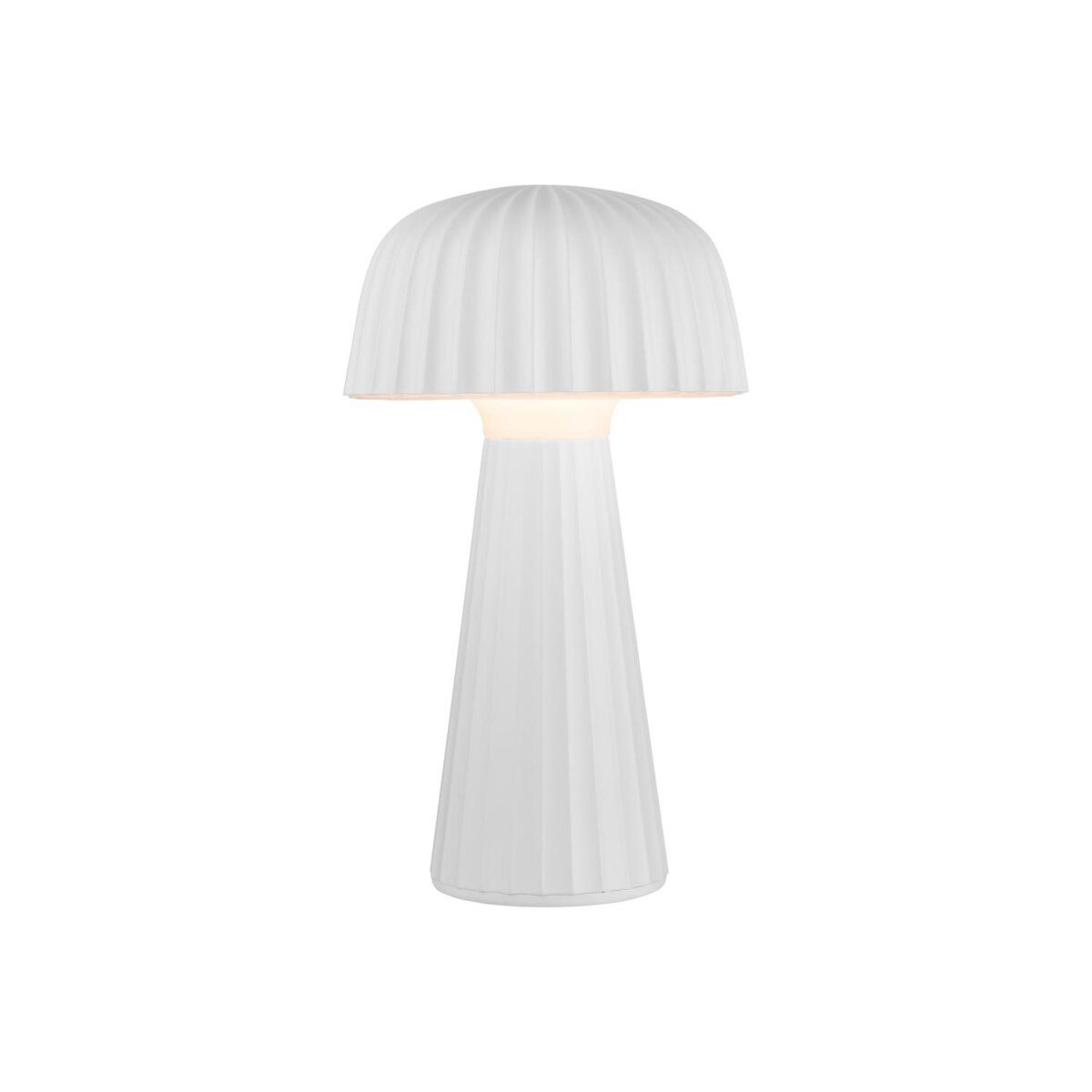 LIVARNO home lampe de table d'extérieur à piles, avec variateur tactile, blanche