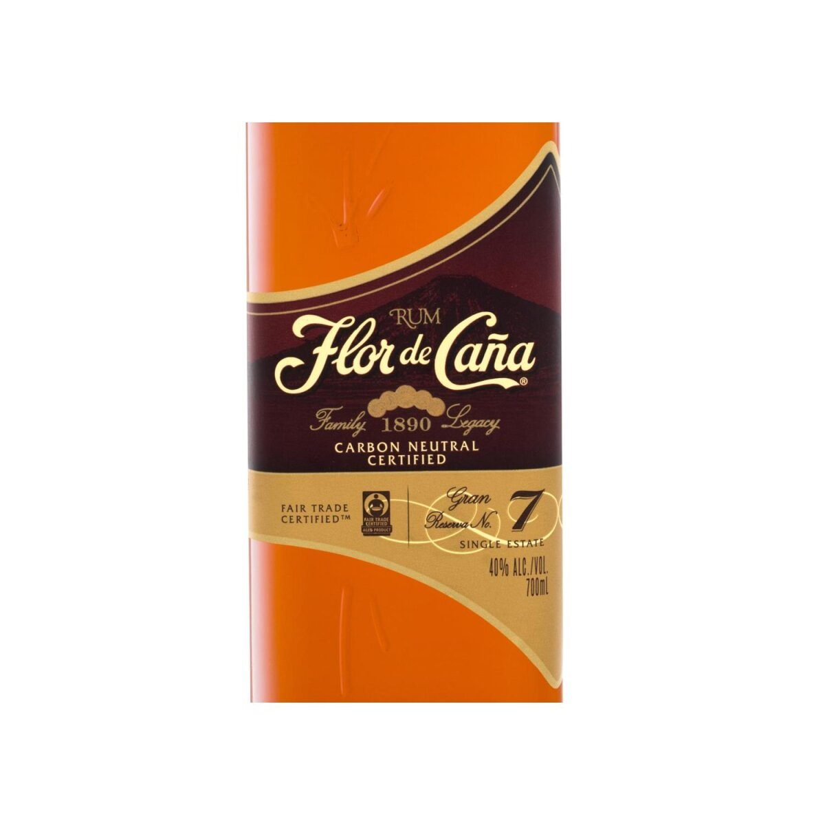 FLOR DE CAÑA Gran Reserva 7 Jaar Rum 40% Vol