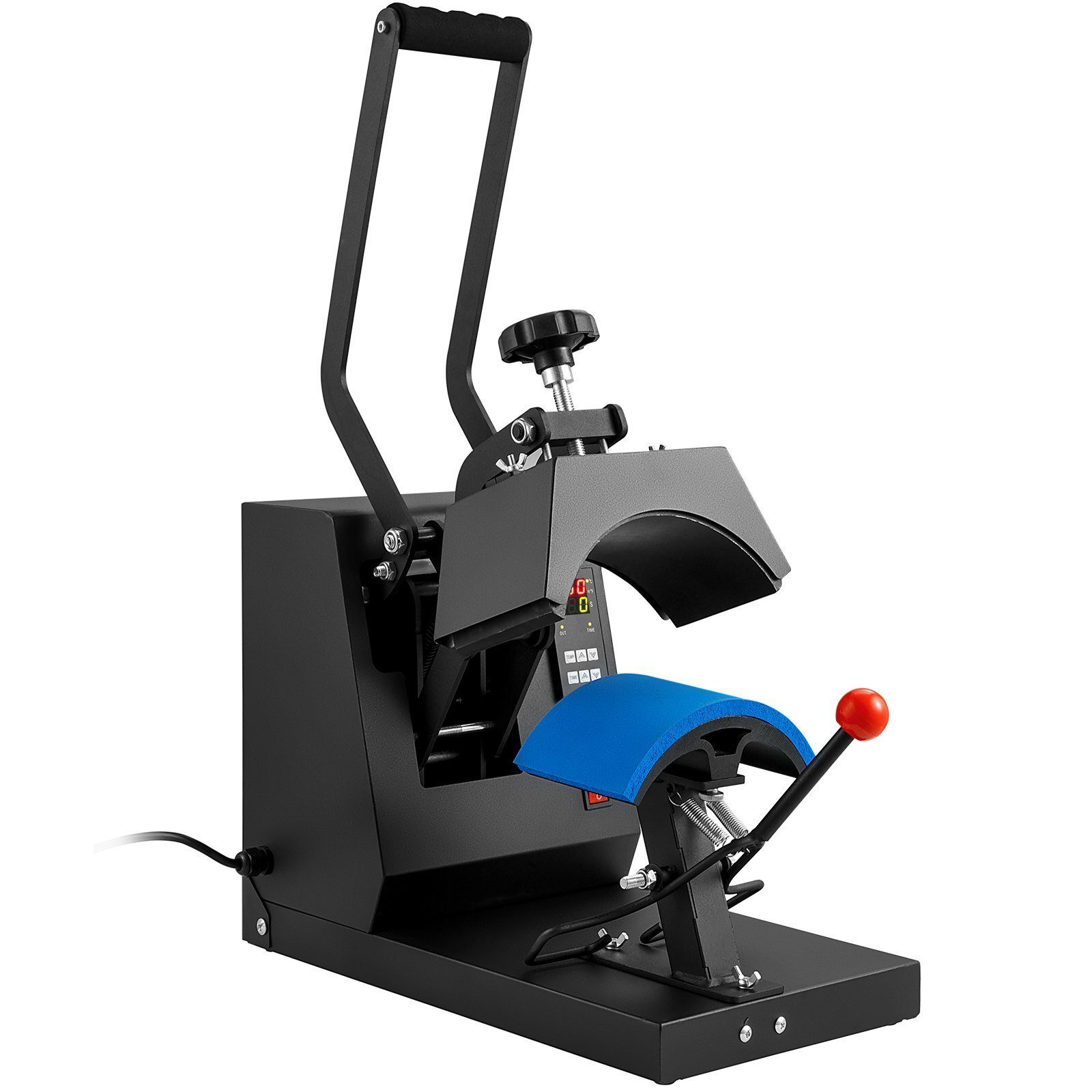 Premium Digital Cap Heat Press Transfer Press 21.5x10cm 4 Heating Pads Sublimation Transfer