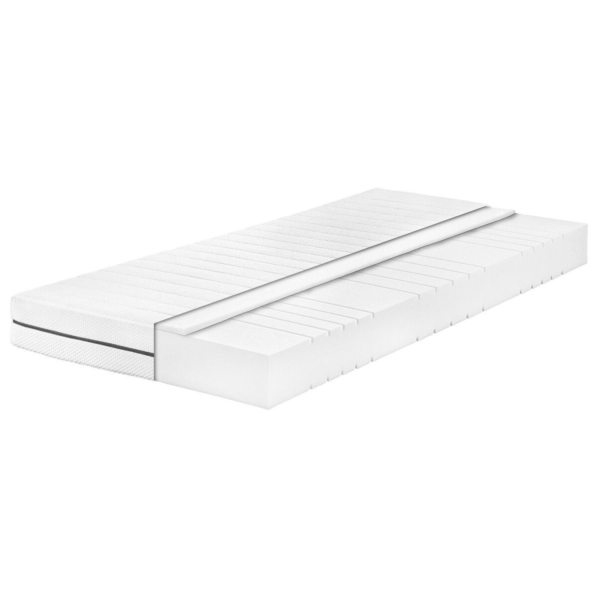 BADENIA TRENDLINE 7-zone koudschuimmatras »BT 155«, 16 cm hoogte, puntelastisch, hardheid H2, 100 x 200 cm