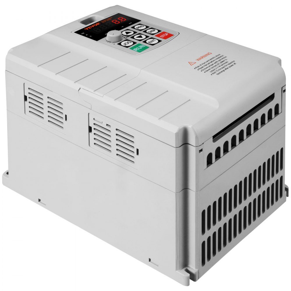 Frequency Converter, Frequency Converter, Inverter, VFD, 7.5kW, 34A, 10HP, 1-phase 220V input to 3-phase 220V output, for speed control of three-phase motors