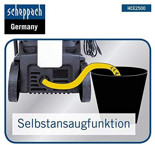 Scheppach high-pressure cleaner HCE2500 - including 10-piece set