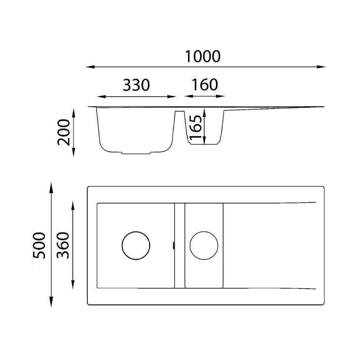 respekta built-in sink Denver other