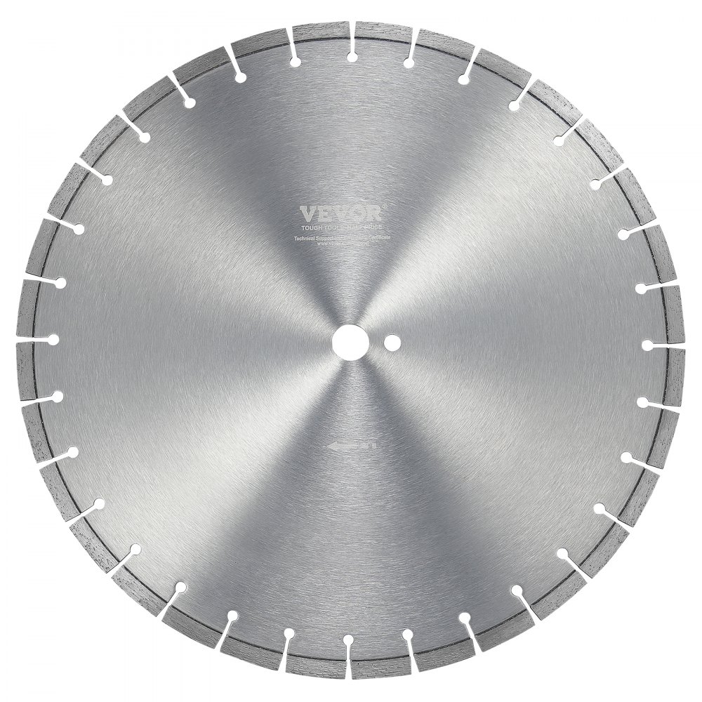 Lame de scie diamantée Lame de scie à béton 45 cm pour travaux humides ou secs, Lame de scie segment diamantée 12 mm à dents plates, diamètre du trou central 25,4 mm, pour béton, panneaux de ciment, carrelage, briques Lame de scie diamantée Lame de scie à béton 45 cm pour travaux humides ou secs, Lame de scie segment diamantée 12 mm à dents plates, diamètre du trou central 25,4 mm, pour béton, panneaux de ciment, carrelage, briques