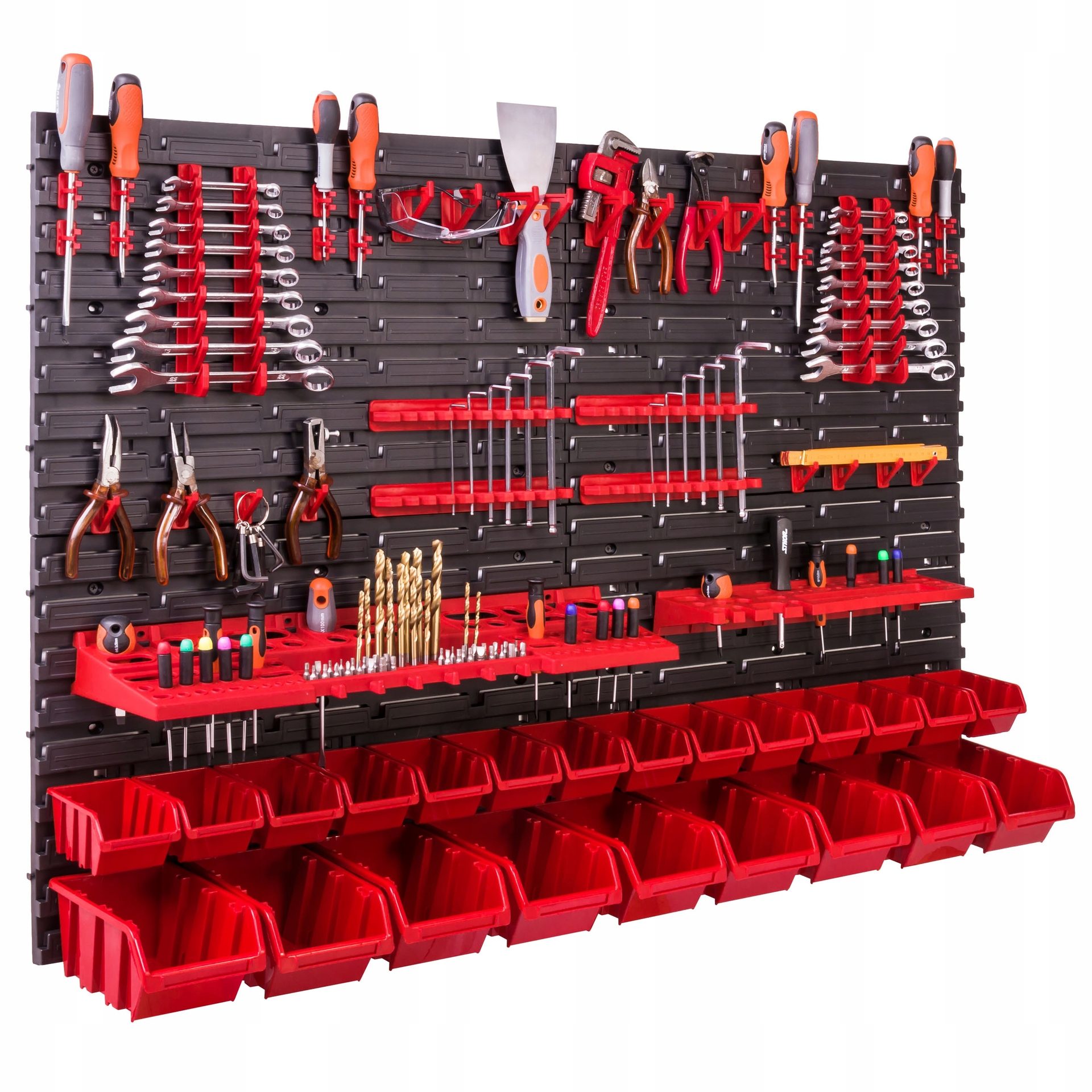 Atelier Garage Etagère d'Atelier Outil Mural Planche à Outils 115x78 cm Mur