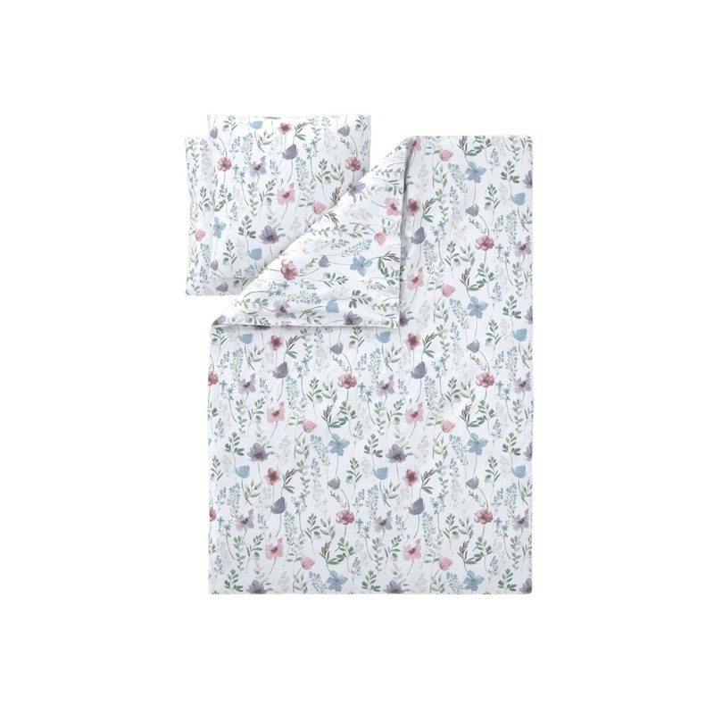 LIVARNO® Renforcé-Bettwäsche, 240 x 220 cm, 65 x 65 cm, Blumen