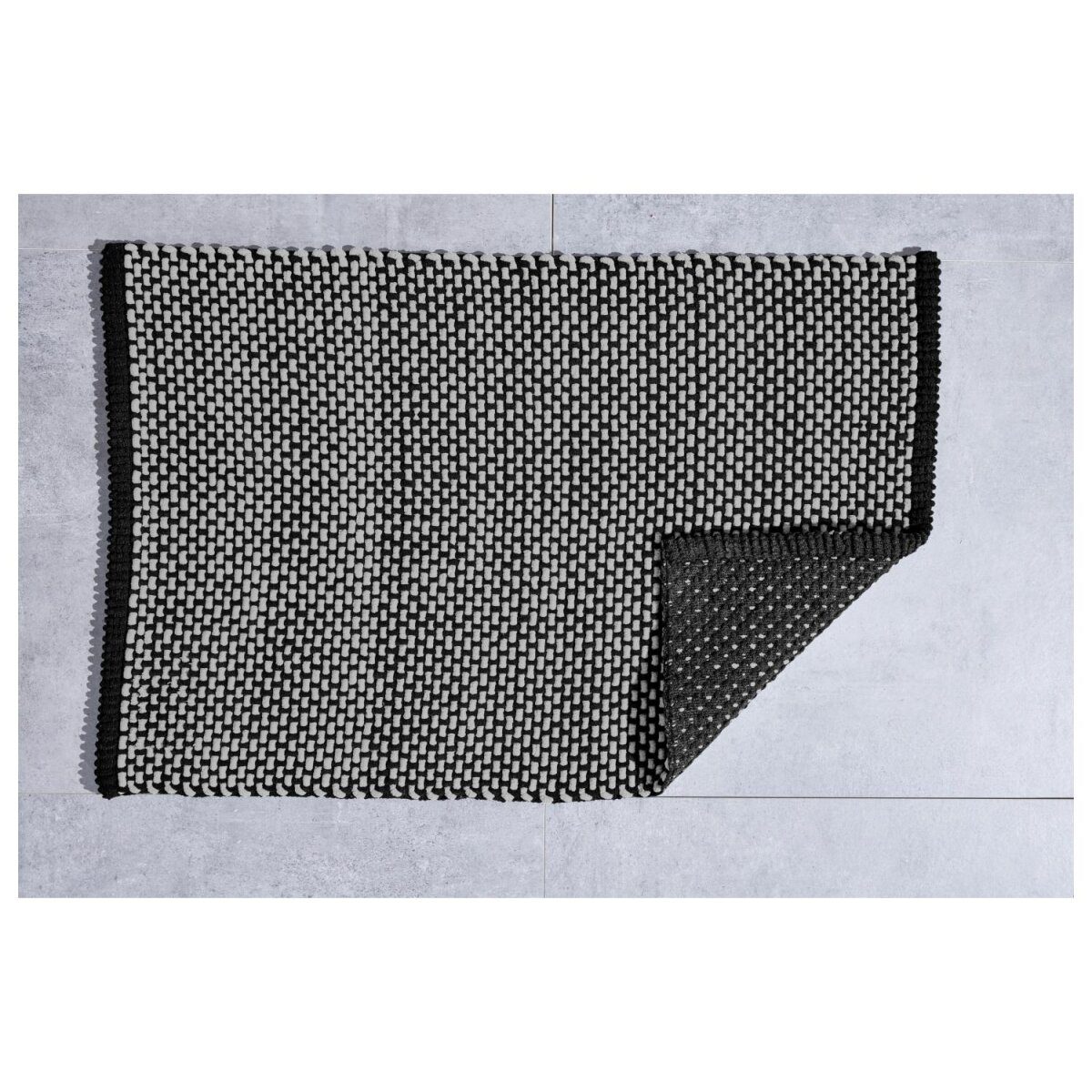 Tapis de bain structuré LIVARNO home, avec support antidérapant (gris)