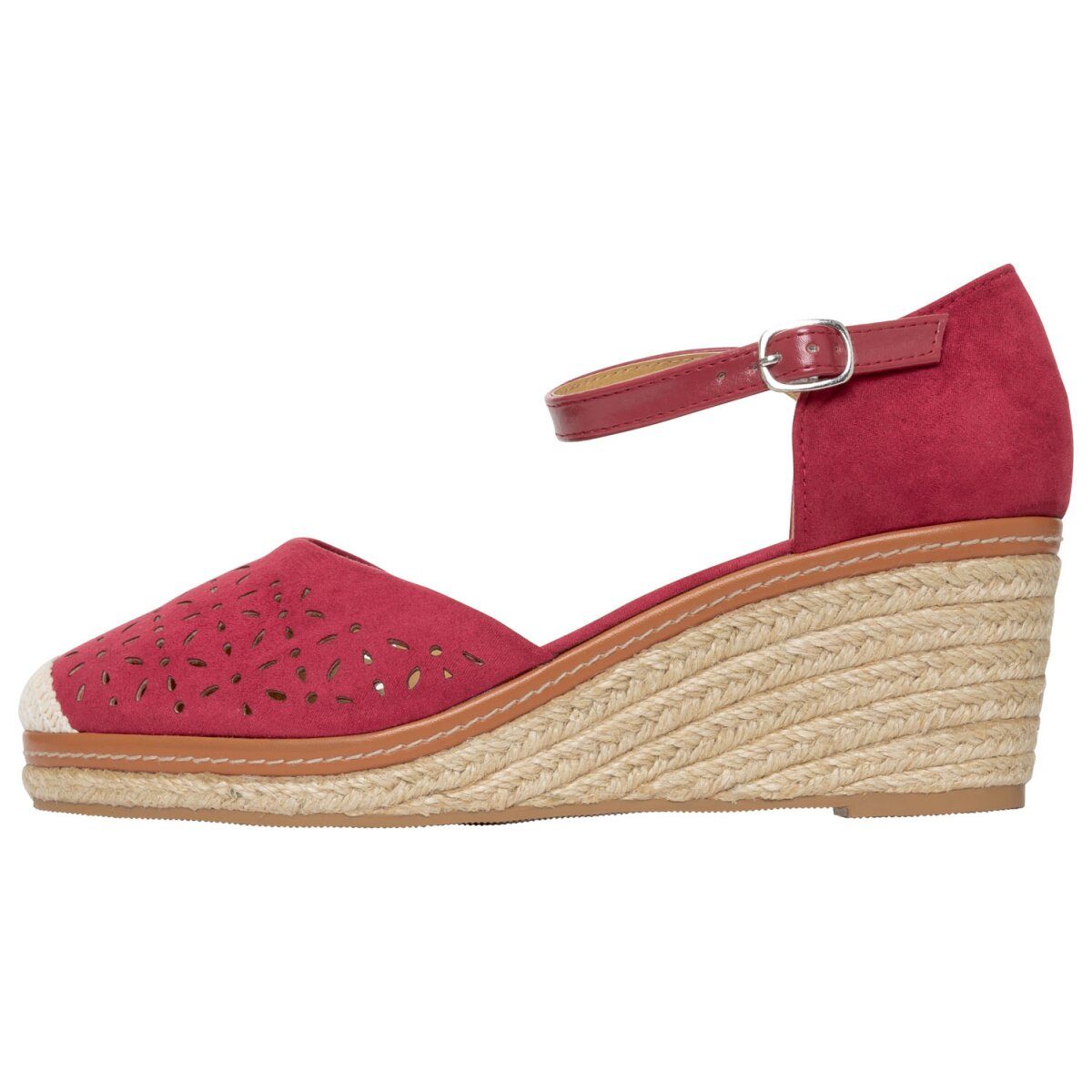 esmara® damessandalen met sleehak in zomerse raffia-look