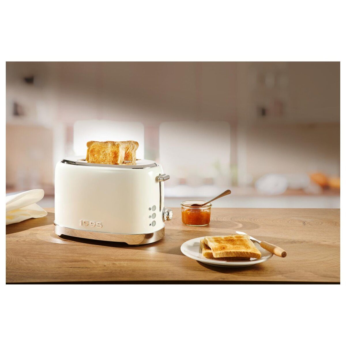 SILVERCREST® Doppelschlitztoaster Edelstahl »STR 980 C3«