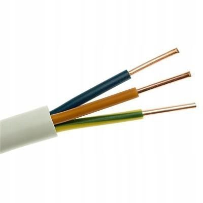 Câble NYM-J 3x1,5 câble électrique câble d'alimentation câble d'installation YDY 3x1,5 450/750V toutes longueurs
