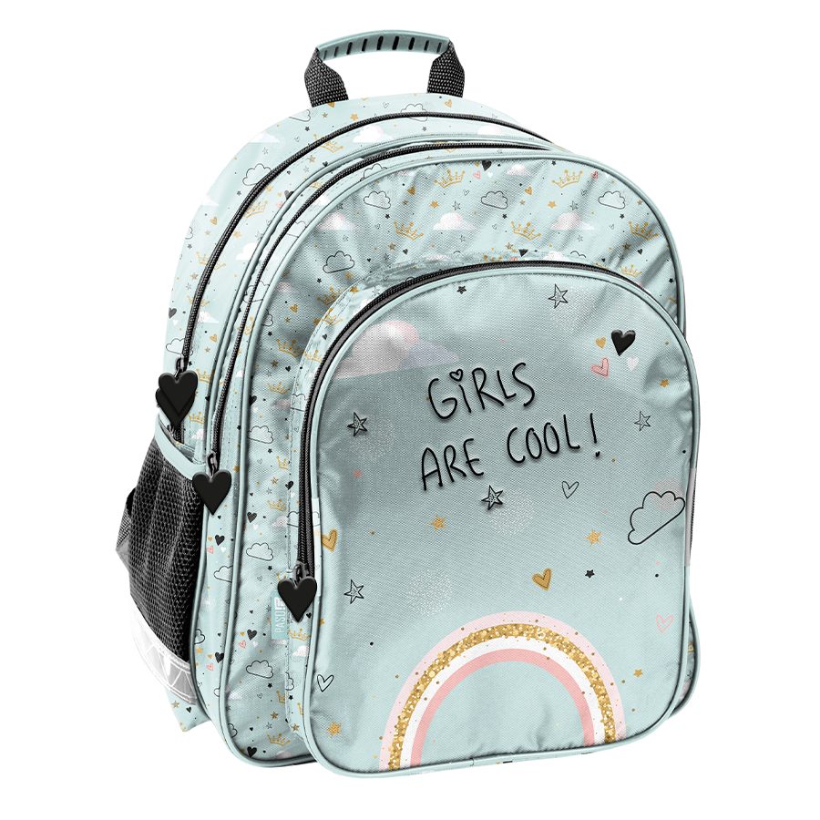 Rainbow school backpack