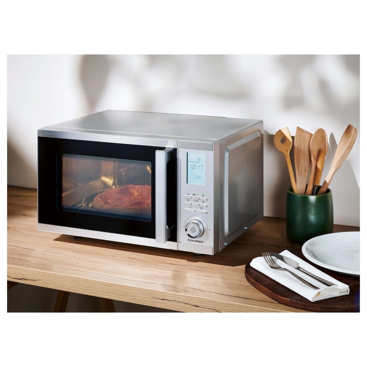 SILVERCREST® microwave stainless steel 4 in 1 25L SMWEDS 900 A1