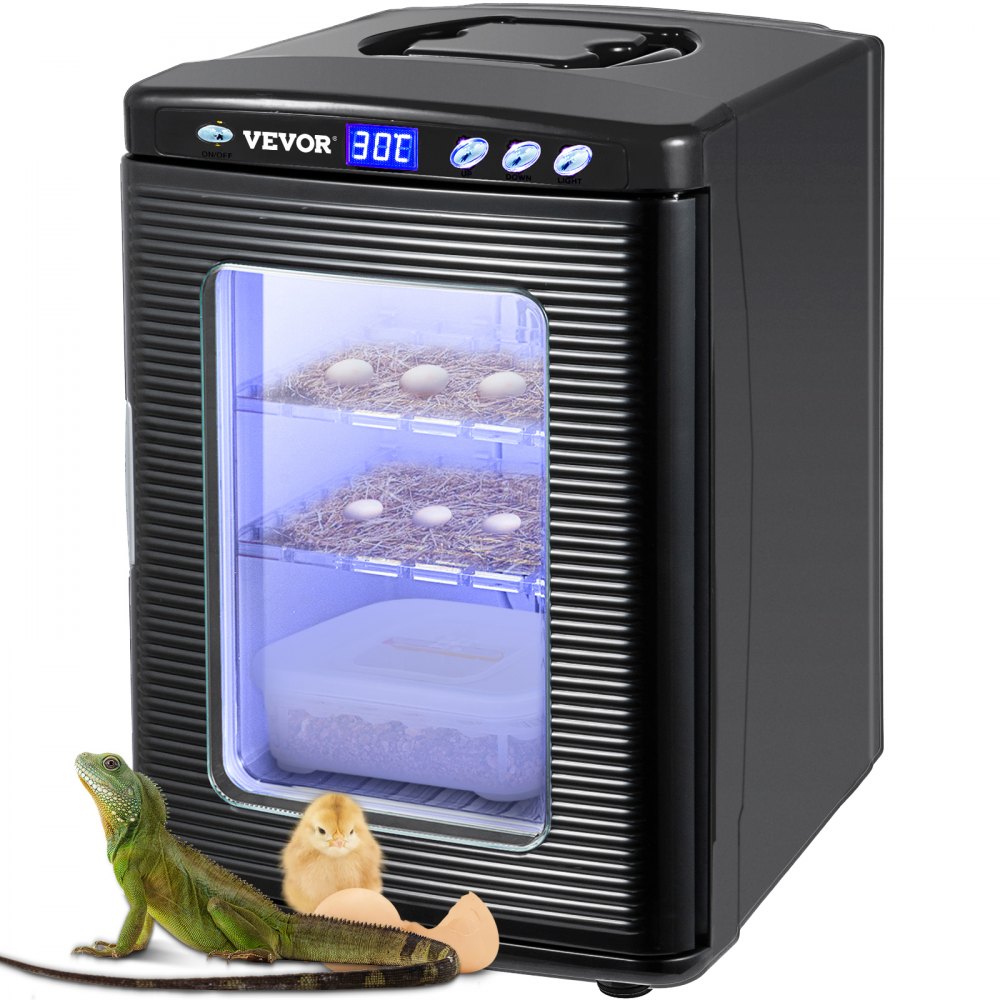 Broedmachine Reptiel Eieren Incubators 25L Laboratorium Koeling Verwarming 5-42℃ 220V voor Broedeieren Zwart Broedmachine Reptiel Eieren Incubators 25L Laboratorium Koeling Verwarming 5-42℃ 220V voor Broedeieren Zwart