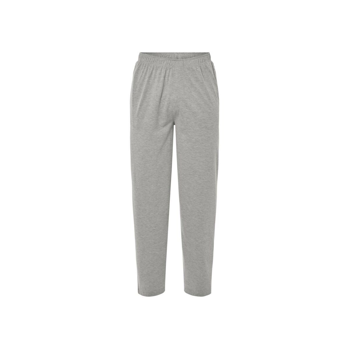 LIVERGY® dwuczęściowa piżama męska, długa, M, szara