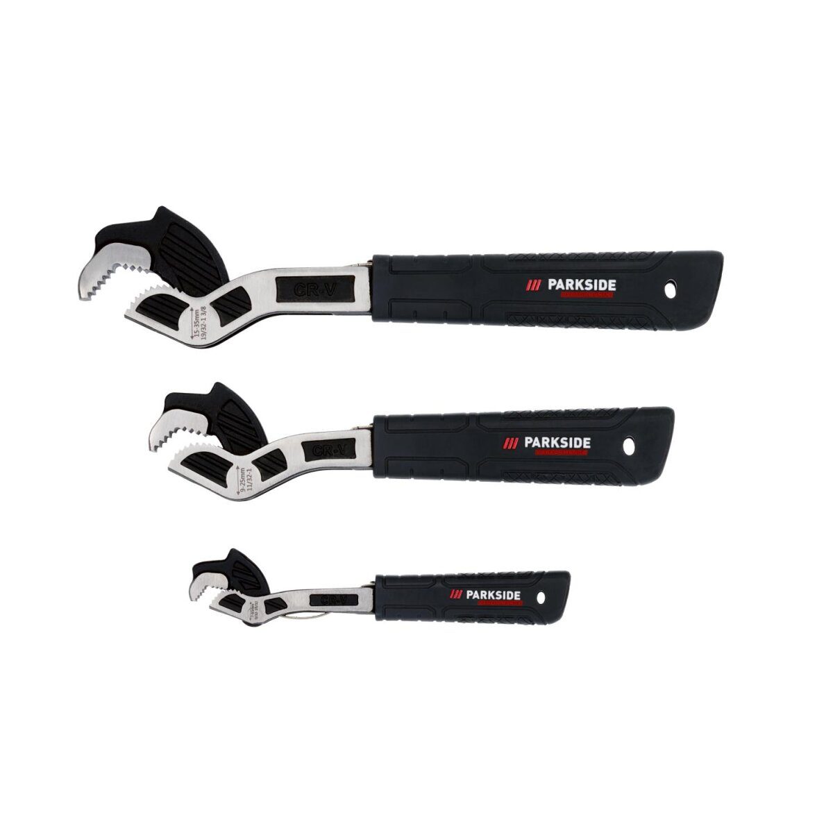 Jeu de clés à fourche PARKSIDE PERFORMANCE®, adaptées aux dimensions impériales et métriques