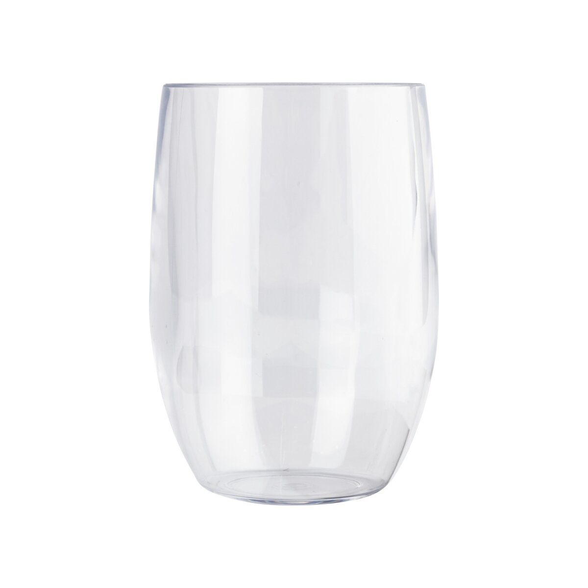 ERNESTO® glazenset van stevig kunststof, 6-delig (waterglazen, transparant)