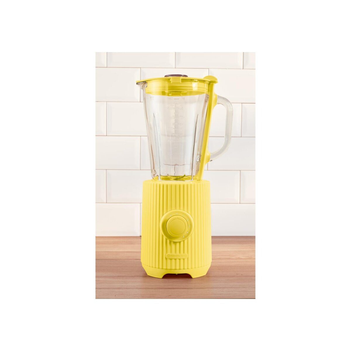 Batteur sur socle SILVERCREST® SSMP 600 A1, en plastique, jaune