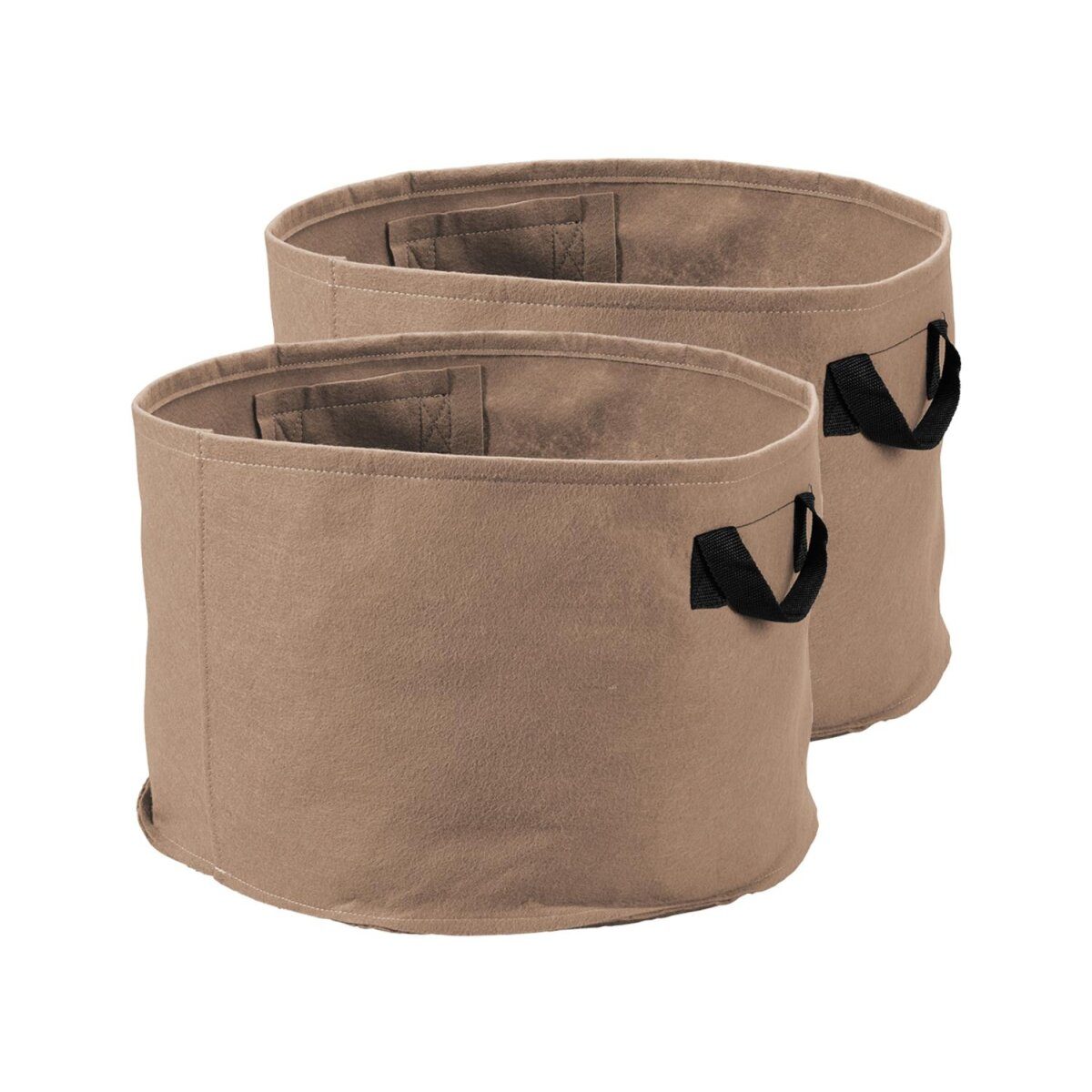 PARKSIDE® plantenzakkenset, 2 stuks, gemaakt van vilt