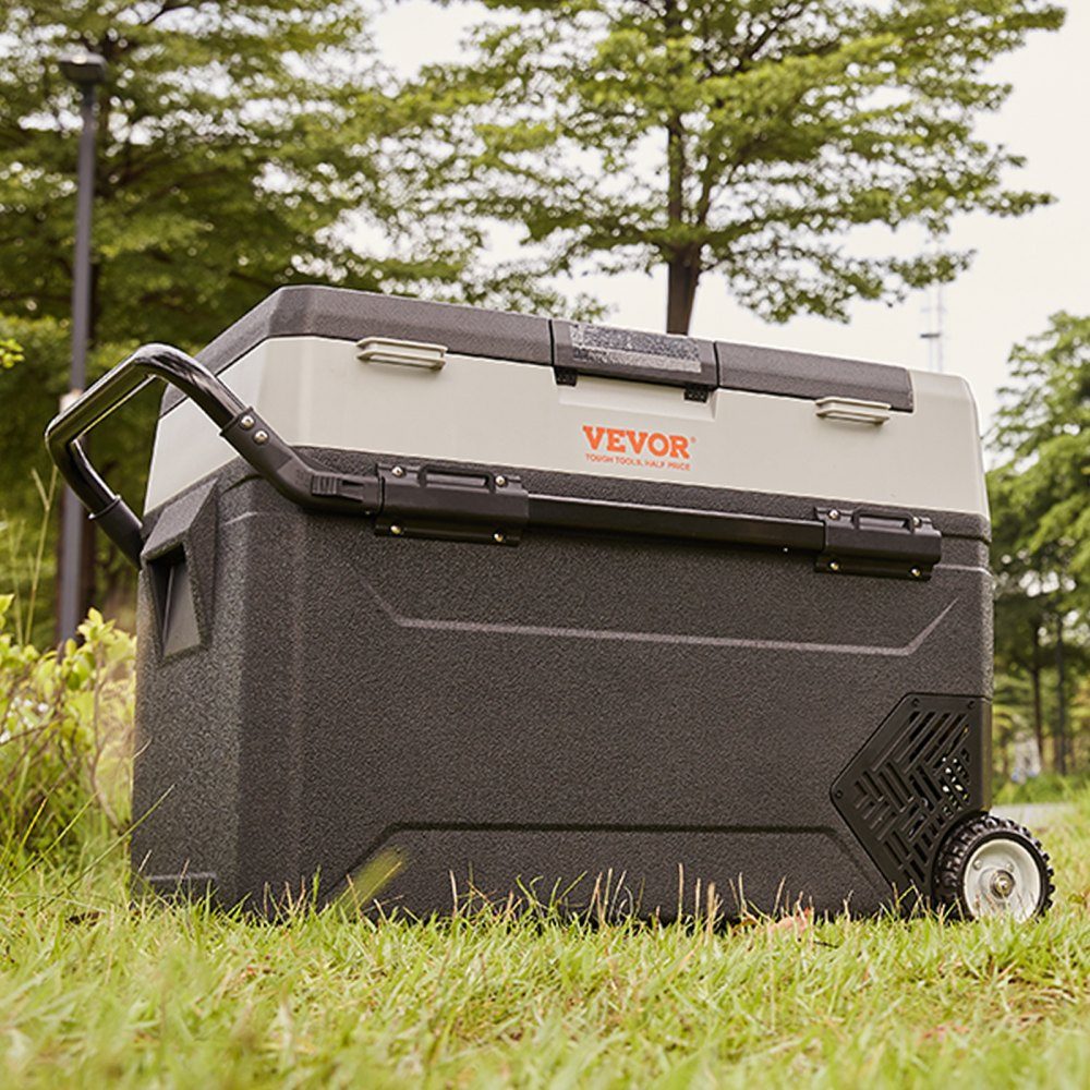 38L koelbox 12/24V draagbare koelkast, elektrische vrieskast Kleine vriezer -20 ~ 10℃, elektrische compressor koelbox 820 x 470 x 440 mm voor auto, camping, vrachtwagen, boot enz.
