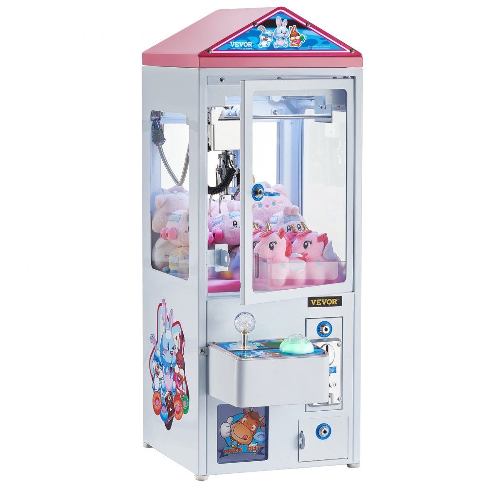 Greifmaschine, 0–80 mm Backendurchmesser, 0–130 mm Backenhub, Kran-Gewinngreifer, kommerzielles Arcade-Spielspielzeug, coole, lustige Greif- und Gewinnmaschine mit Licht und Ton, Verkaufsautomat für Kinder, Jungen und Mädchen