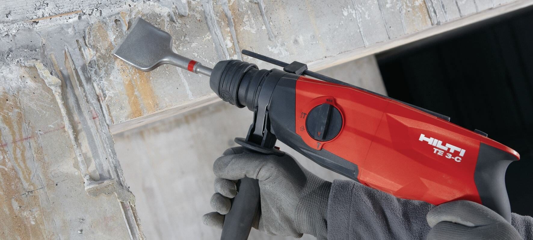 Marteau perforateur Hilti TE 3-C, coffret TE 3-C +TE CX(6) M1 Kof 2354458, coffret de démarrage