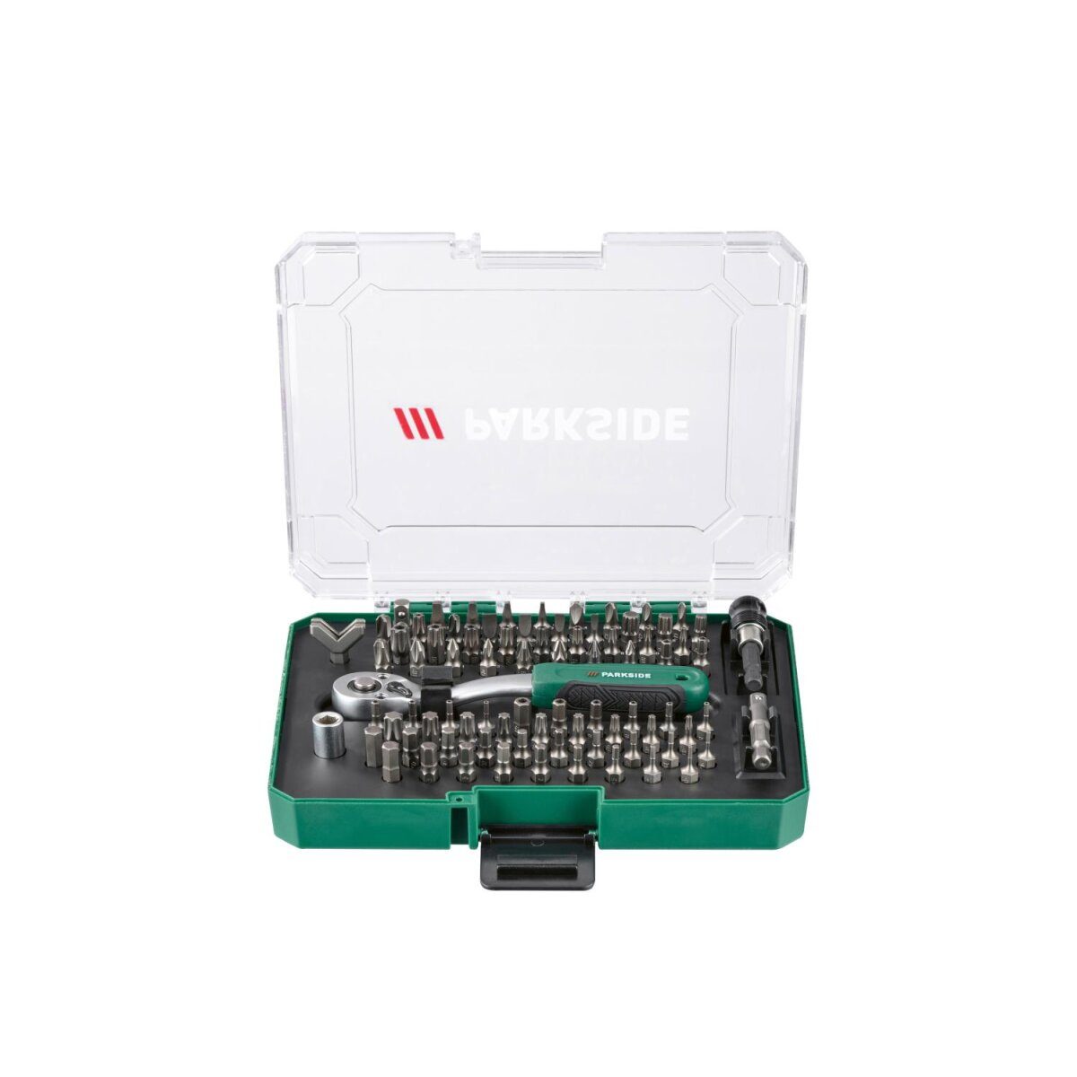 PARKSIDE® 81-delige ratelbitset