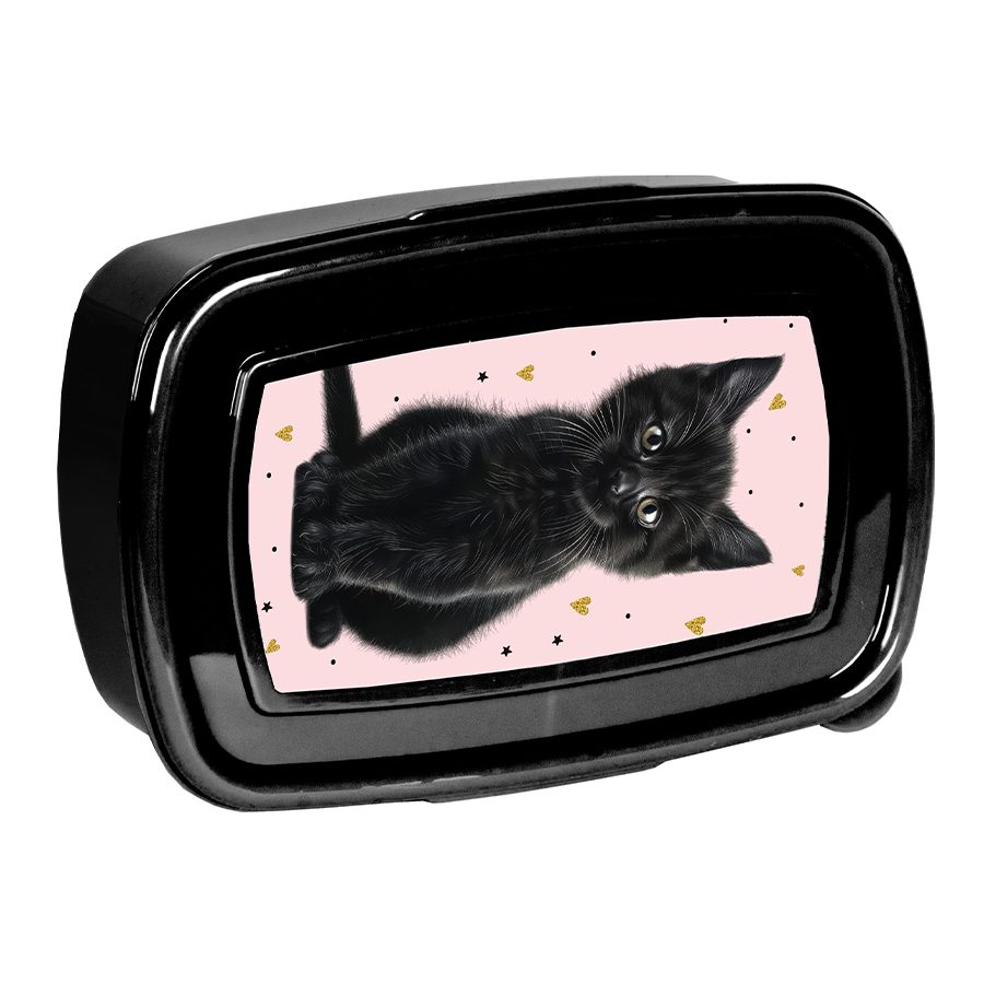 Black Cat pencil case