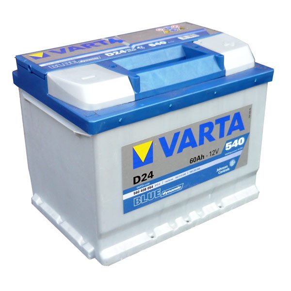 Varta Blue Dynamic 60ah 540a (d24) – Nr kat. 560408054