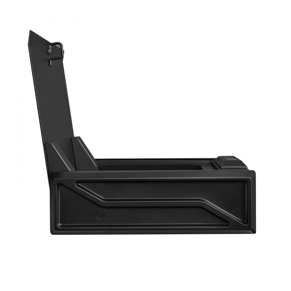 Coffre-fort pour pistolet avec empreinte digitale/mot de passe (code à quatre chiffres)/clé, étui pour pistolet avec éclairage pour 2 pistolets et 2 chargeurs, étui pour pistolet 360 x 275 x 90 mm