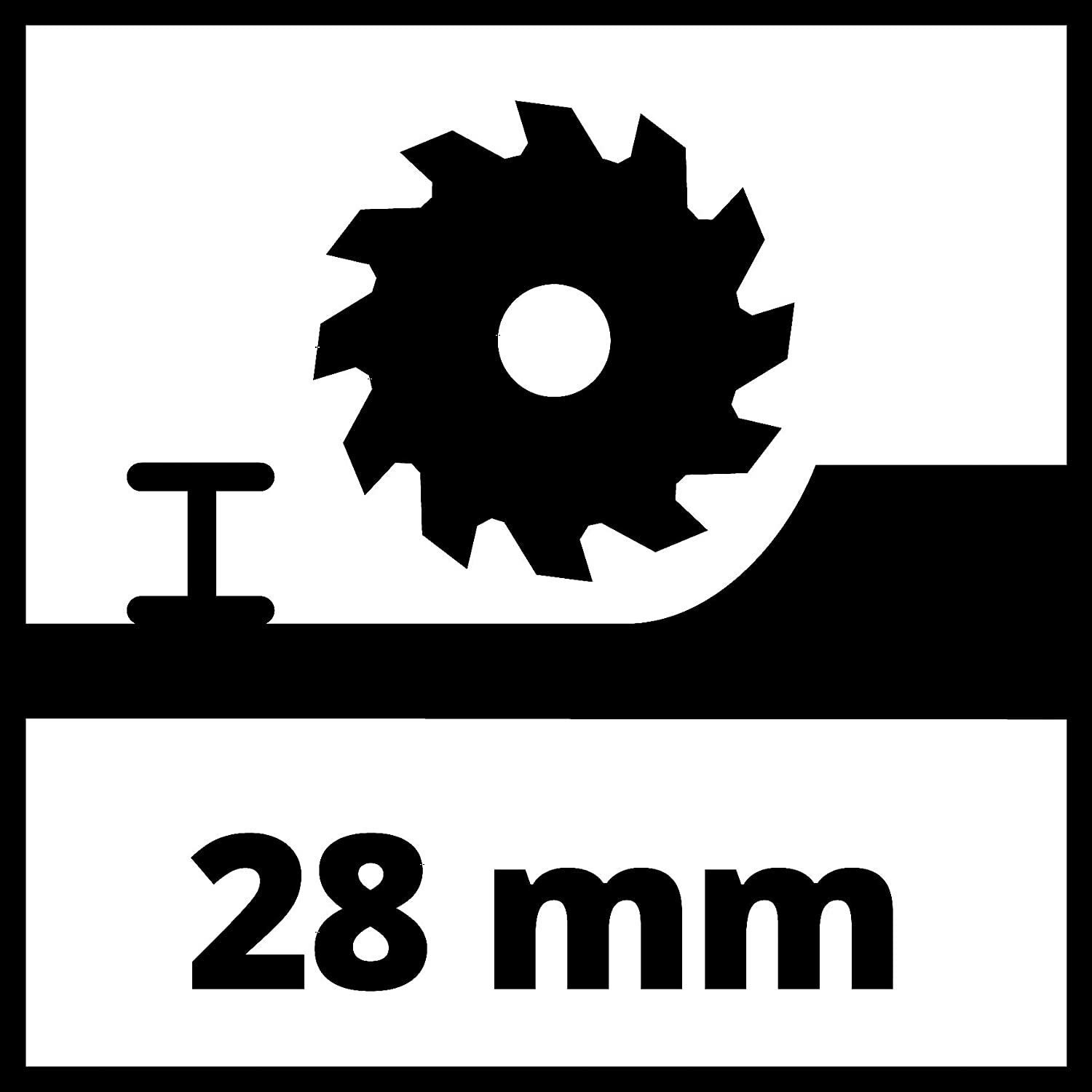 Mini scie circulaire sans fil Einhell TE-CS 18/89 Li-Solo Power