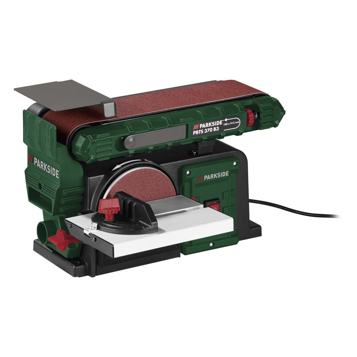 PARKSIDE® Band- und Tellerschleifer PBTS 370 B3