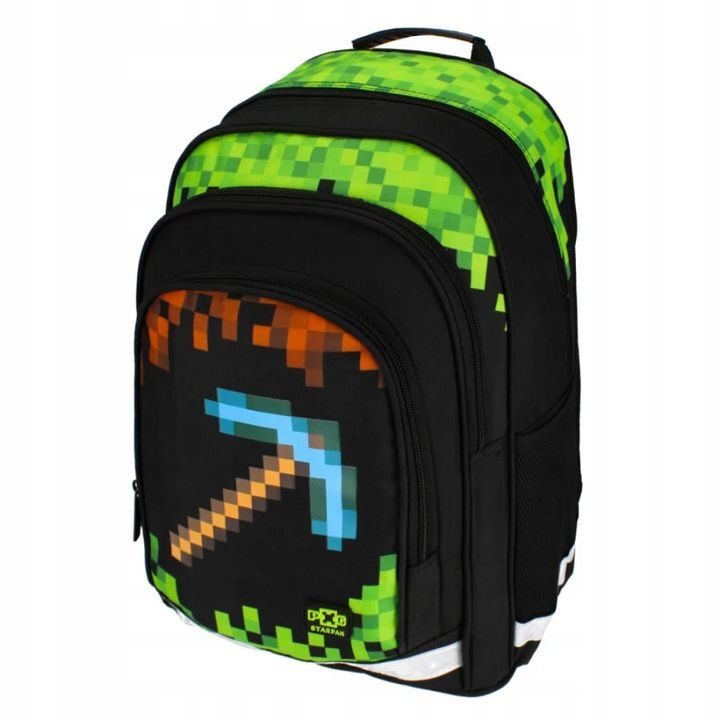 Schulranzen Rucksack Rucksack Schulranzen Pixel