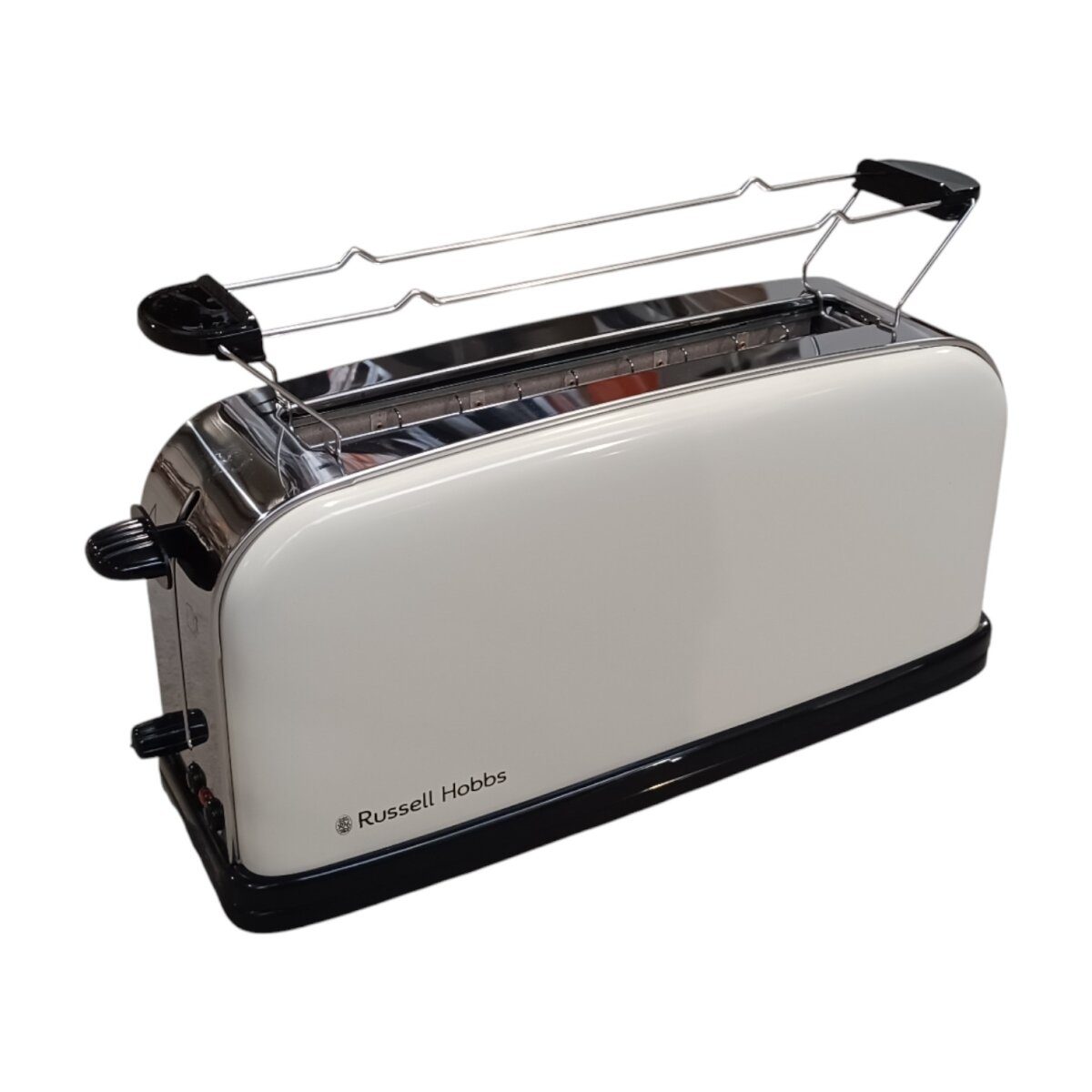 Russell Hobbs long slot toaster “Colours Plus+ Cream 21395-56” good