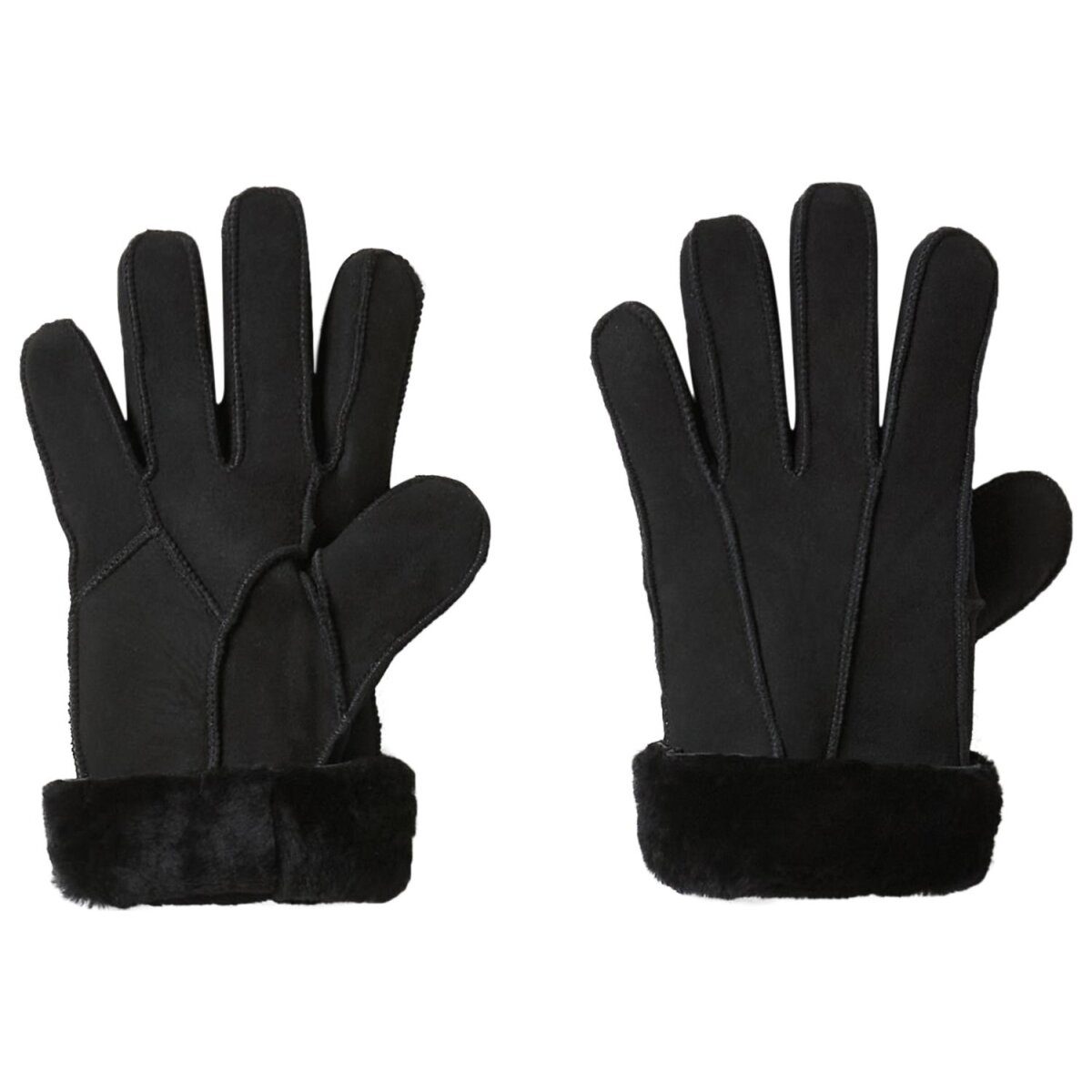 esmara® women's and men's gloves, lambskin, 9, black