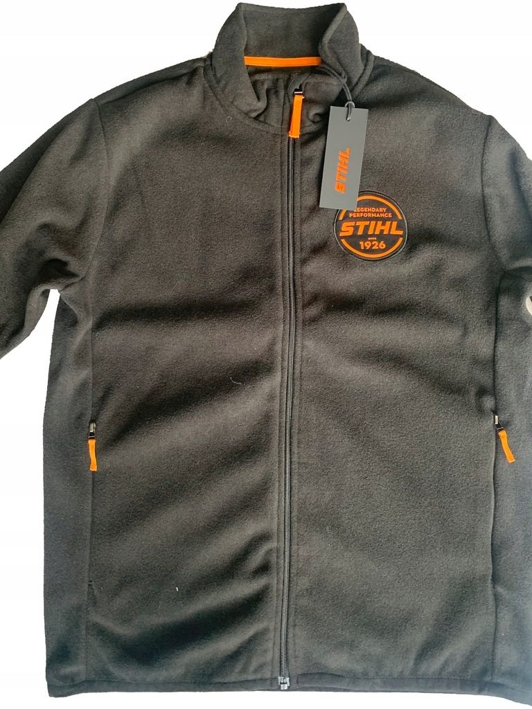 Original special edition Canada Stihl PREMIUM FLEECE MEN'S FLEECE JACKET JACKET Black