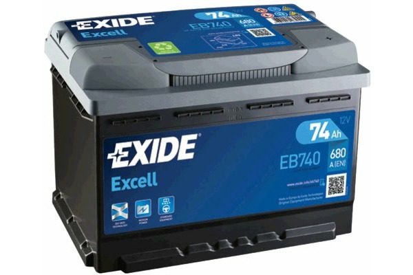 Exide Premium Eb740 12v 74ah 680a