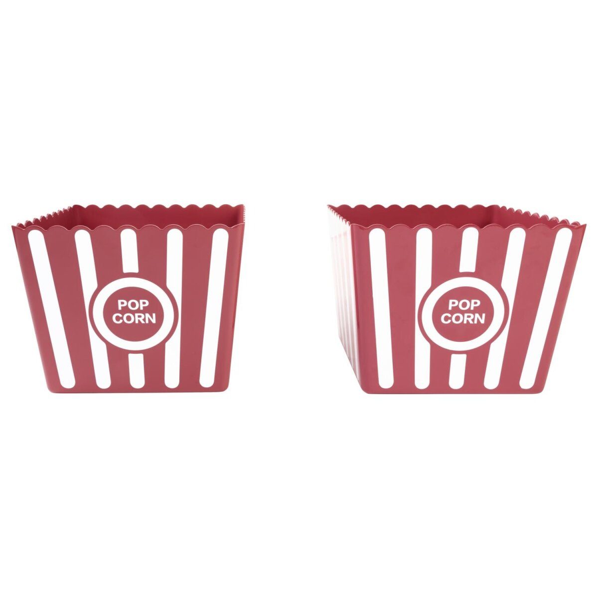 LIVARNO Home Retro Popcorn/Beverage Container (Set of 2 Large Popcorn Containers)