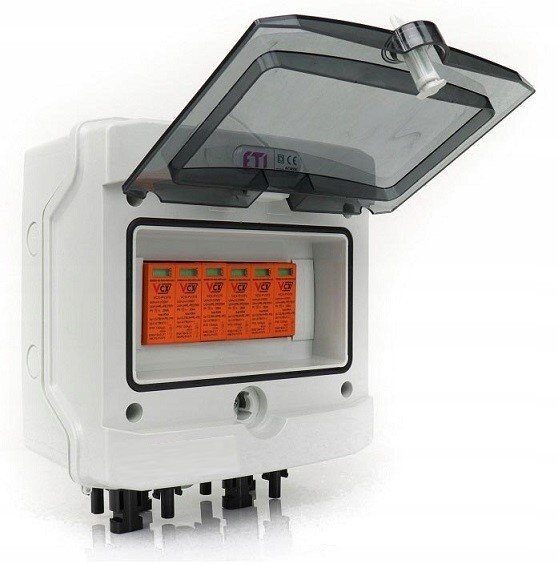 BOÎTE DE CONNEXION SOLAIRE PHOTOVOLTAÏQUE PV DC 2 cordes 1000V