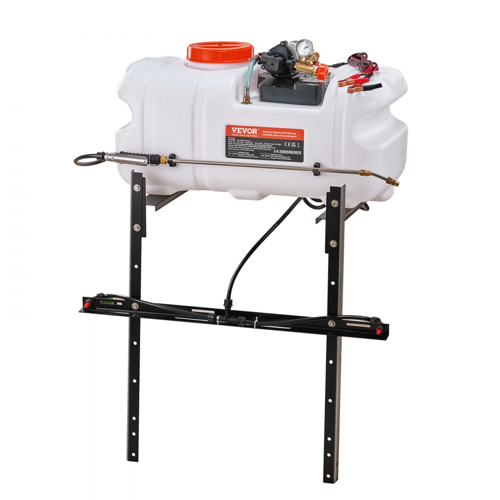 ATV Sprayer, 7L/min Pressure Sprayer, 12V Pump, 0.1-0.5MPa Pump, Operating Pressure Sprayer, 0-72 PSI Pressure Sprayer, Includes 20ft Hose, 8ft Quick Release Line, Ideal for ATVs, UTVs, Tractors ATV Sprayer, 7L/min Pressure Sprayer, 12V Pump, 0.1-0.5MPa Pump, Operating Pressure Sprayer, 0-72 PSI Pressure Sprayer, Includes 20ft Hose, 8ft Quick Release Line, Ideal for ATVs, UTVs, Tractors