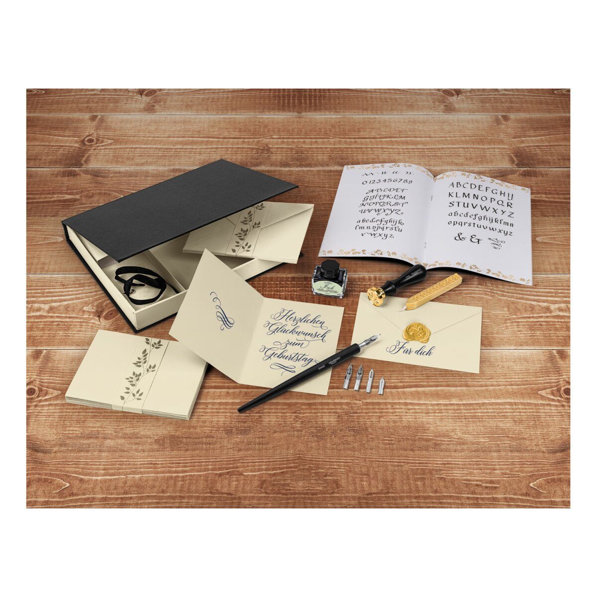set de calligraphie crelando®, 30 pièces