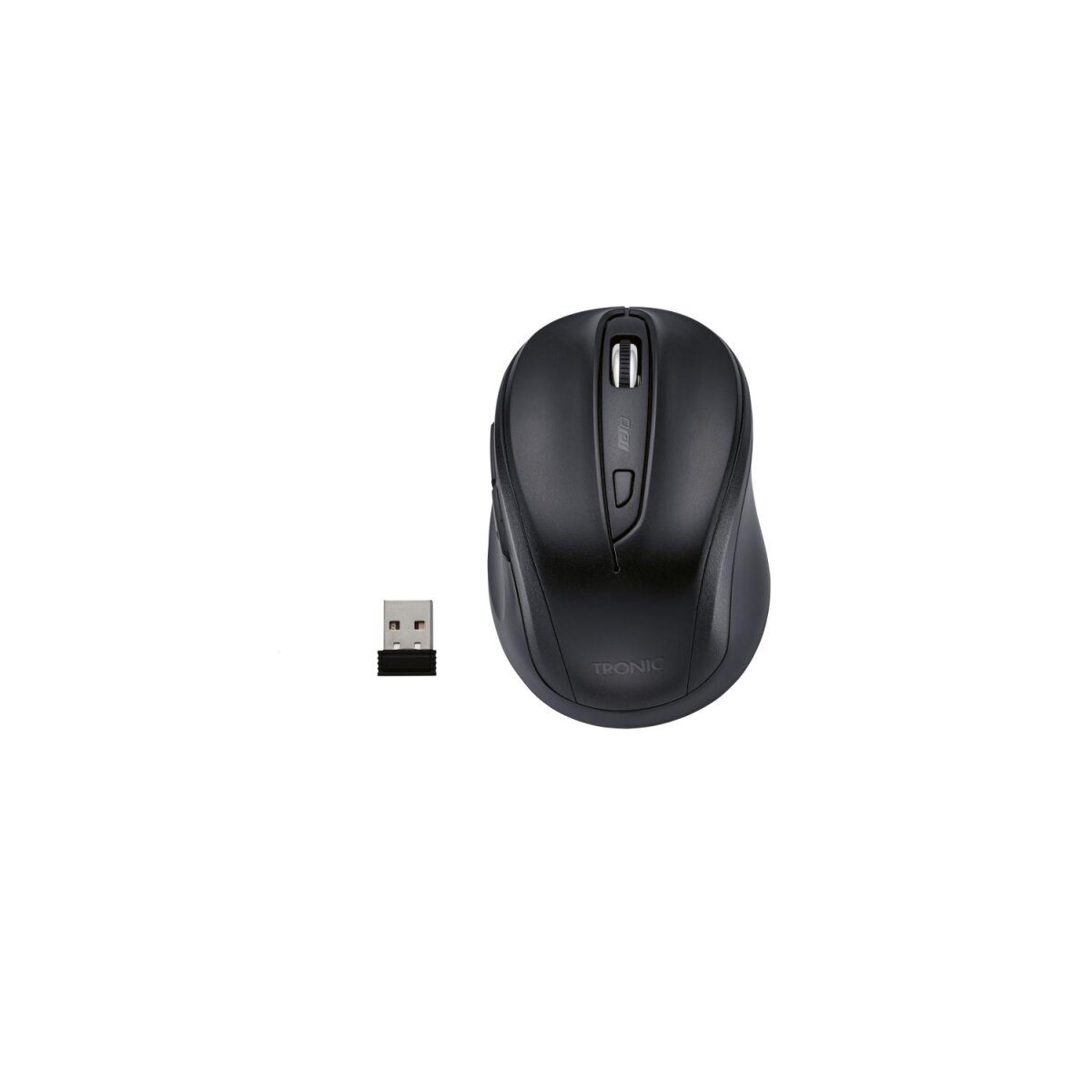 TRONIC® Kabellose Maus, schwarz